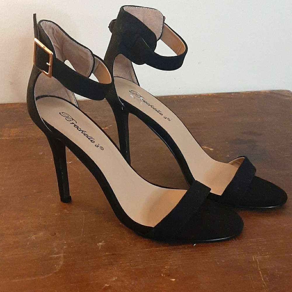 Black Heel Sandals